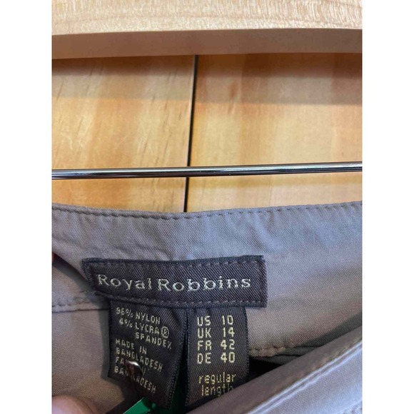 Size 10 Royal Robbins Light Brown Women's Pants - Picture 3 of 4